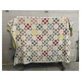 80 X 80 Midwest Field Pattern Knotted Quilt