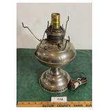 Bradley & Hubbard Oil Lamp desc-