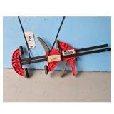 Pittsburgh Quick-Grip Bar Clamps 2-Pack