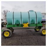 1000 Gallon Fertizer Tank w/wagon
