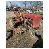 Allis Chalmers B w/belly mower