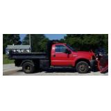 2006 FORD F350 w/ Saltspreader & Boss V Snowplow