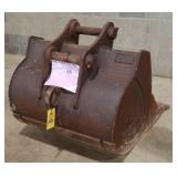 APPROX 42" EXCAVATOR BUCKET WORK  BREU