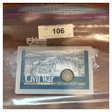 Civil War Indian Cent 1861-1865 Lot 106