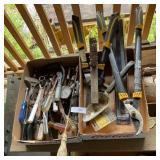 Assorted Hand Tools and Garden Tools Lot