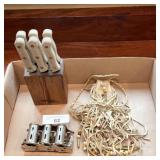 Chicago Cutlery Knife Block Set with Accessories