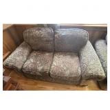 Paisley Print Sofa and Loveseat Set