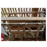 Wooden Hay Feeder Rack