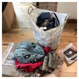 Dragon Mask, Gloves, and Bagged Apparel Lot