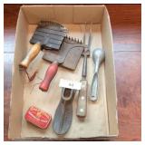 Vintage Farm Tool Lot with Gold Medal Compound Pil