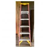 Louisville Ladder 6 ft. Fiberglass Step Ladder