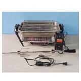 Farberware Electric Rotisserie Grill with Skewer a