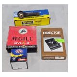 Moog Tie Rod End, McGill Bearing, STP Oil Filter,