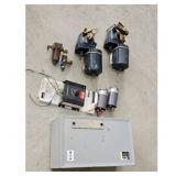 Lot of 2 Motors, Control Box, and Components
