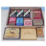 Vintage Tobacco Tins Collection - Assorted Brands
