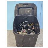 Assorted Audio and Video Cables Lot in Black Stora