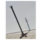 Vintage Wooden Coat Rack Stand with Hooks