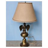Brass Eagle Table Lamp