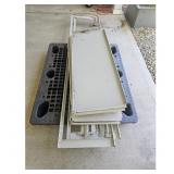 Metal Shelving Unit Parts