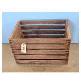 Vintage Wooden Crate Storage Box Rustic Farmhouse