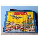 Vintage Matchbox Airport Playset with Vehicles