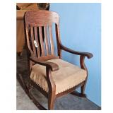 Antique Wooden Rocking Chair