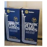 (2) NAPA Belden Spark Plug Wires Handing Storage C
