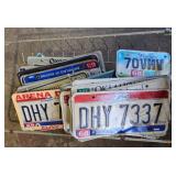 Lot of Vintage Ohio and Other State License Plates