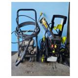 Sun Joe Electric Pressure Washer & Gas Powered Pre