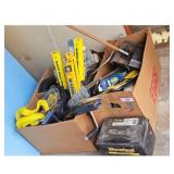2 Boxes of Assorted Tools and Automotive Items Lot