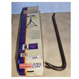 HDC HOMIER Adjustable Roller Stand with Crowbar