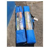 (2) Ozark Trail 10x10 FT Instant Slant Leg Canopie