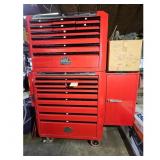 MAC Tools Red Rolling Tool Chest Cabinet with Side