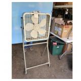 Vintage Box Fan on Stand
