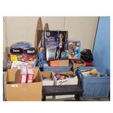 10+ totes and boxes: Cereal Boxes, Magazines, Hats