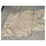 3 CLOTH FEEDSACKS