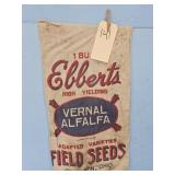 ELBERTS ALFALFA 1 BU. CLOTH SEED BAG