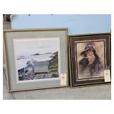 2-FRAMED PRINTS-JOHN ATWATER & R. POLAN