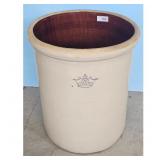 Vintage 20 Gallon Stoneware Crock with Crown Mark