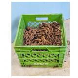 Galliker Dairy Company Green Milk Crate with Heavy