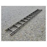 WERNER ALUMINUM EXTENSION LADDER  21FT