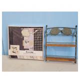 Occasions Designer Scrapbook Kit & Metal Wall Shel