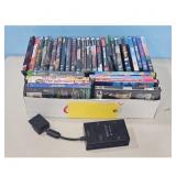 Sony PlayStation 2 Multitap & Game Lot