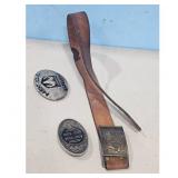 Vintage Levi Strauss & Co. Belt Buckle & Dodge Ram
