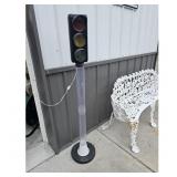 Traffic Light Lamp Post