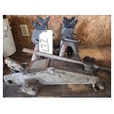 4-JACK STANDS  & SMALL FLOOR JACK