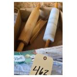 MARBLE TYPE CANDY ROLLING PIN AND WOODEN PIN