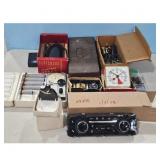 Lot of Vintage Electronics: Aristo Timer, DeVilbis