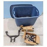 Motorcycle Kickstand & Foot Pegs/Tailpipe Ext
