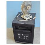 NTEC Infrared Heater and Vintage Fan